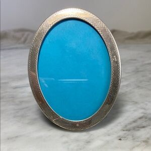 Rare Vintage Tiffany & Co. Sterling Silver Oval Picture Photo Frame